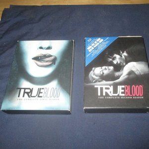 True Blood : The Complete 1st and 2nd Seasons (Blu-Ray Disc, 5-Disc Set  each)